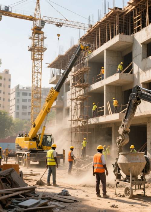 Building construction contractors Bangalore