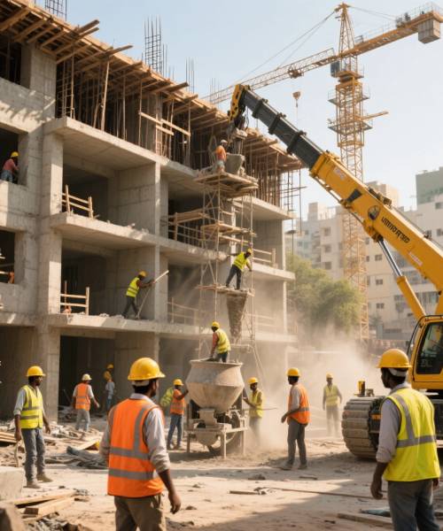 Building construction services
